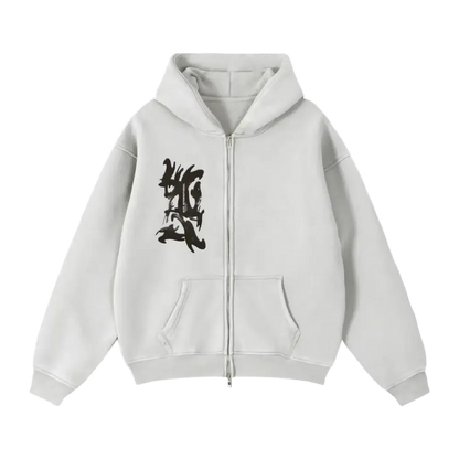 SECRET~ ~HOODIE - Light Gray / S
